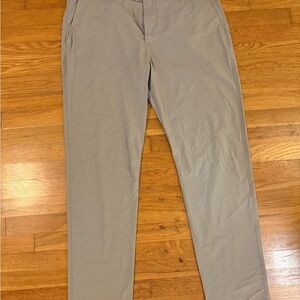 Greyson Tan Chinos Lightweight Flat Front